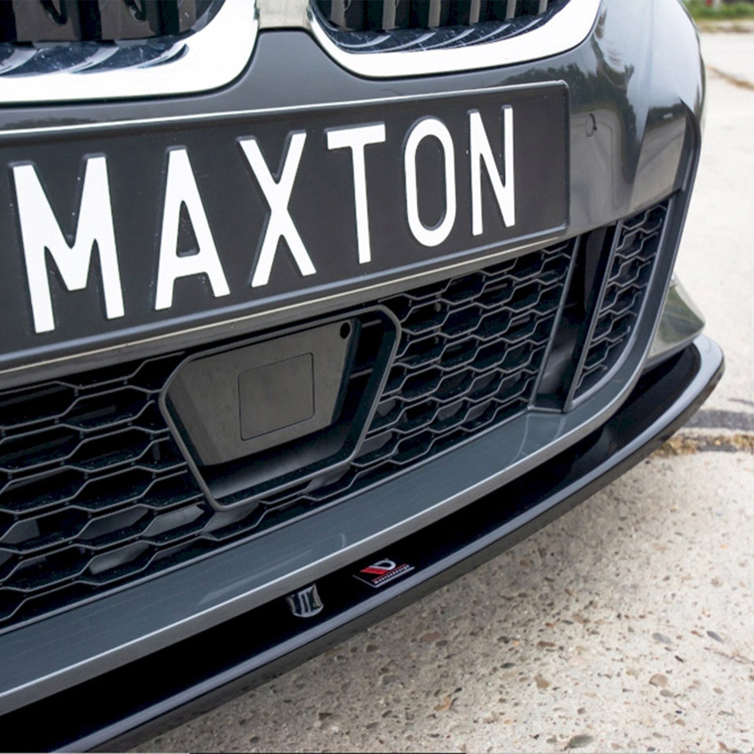 Maxton Design BMW G20 G21 3 Series V3 Gloss Black Front Splitter