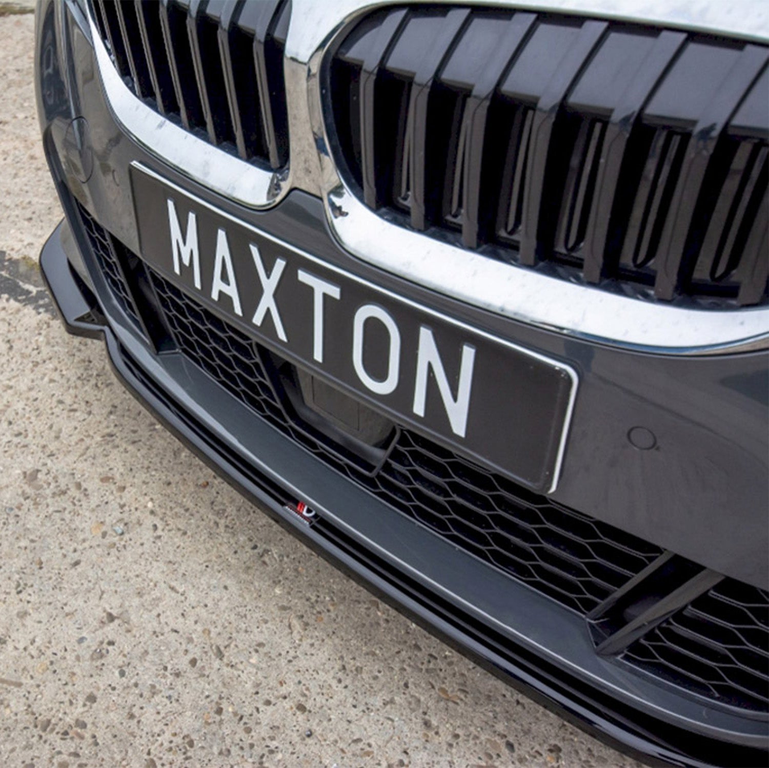Maxton Design BMW G20 G21 3 Series V2 Gloss Black Front Lip