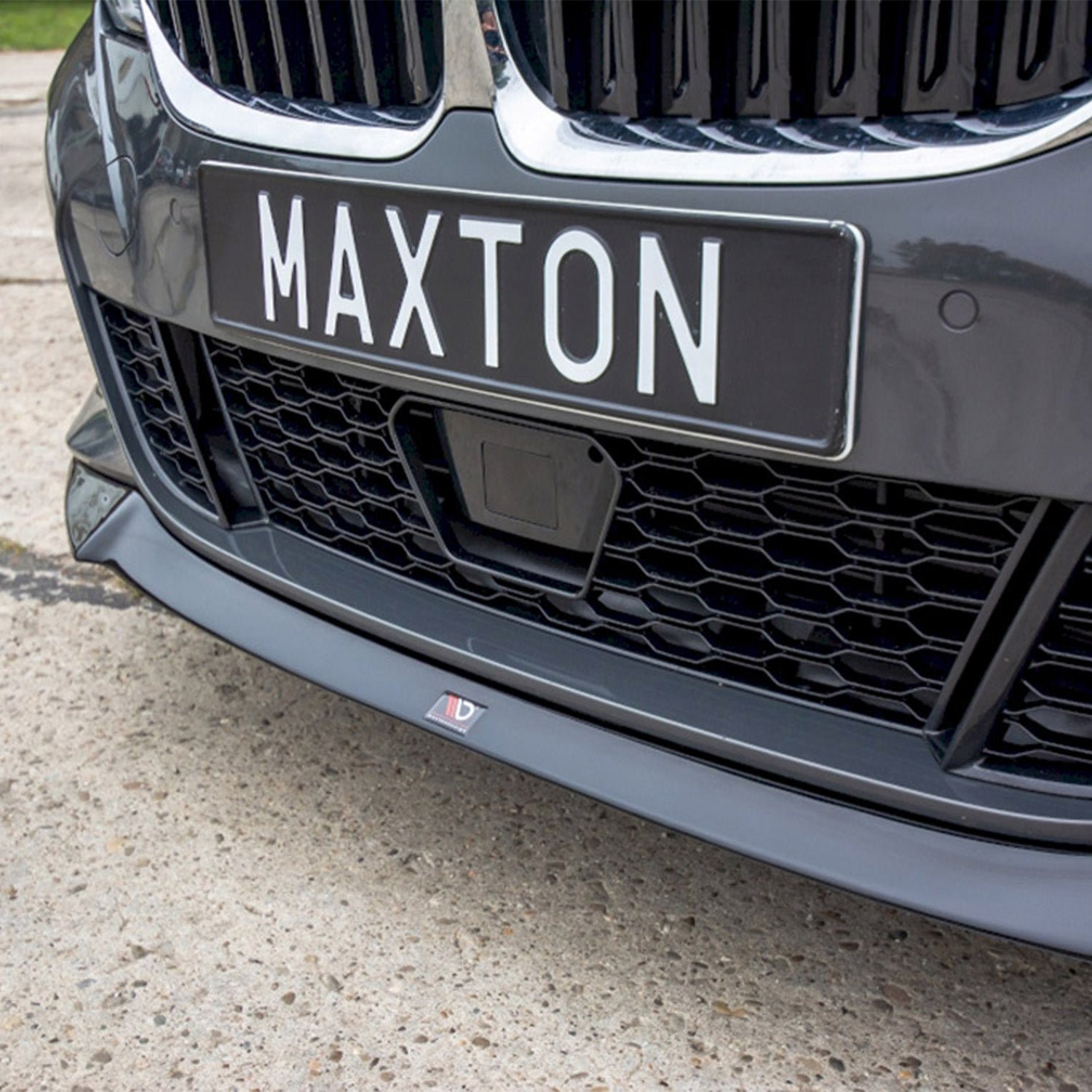 Maxton Design BMW G20 G21 3 Series M Sport Gloss Black Front Splitter