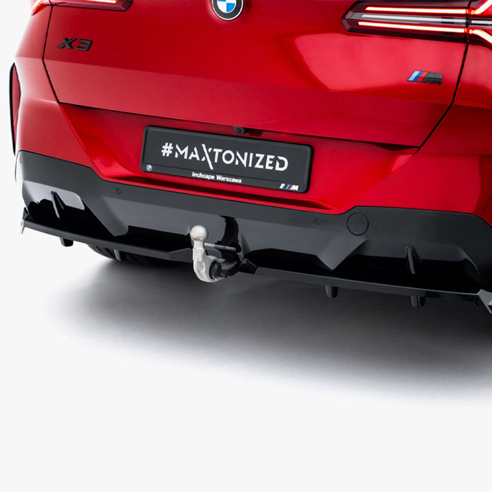 Maxton Design BMW G45 X3 M Sport Gloss Black Rear Diffuser