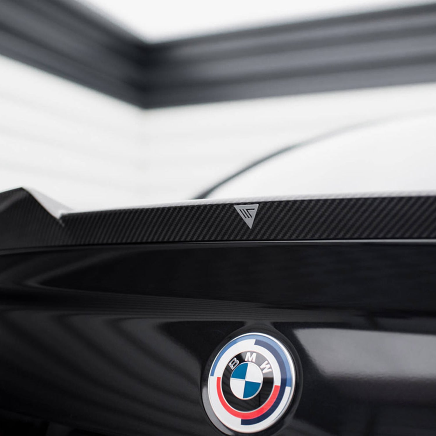 Maxton Design BMW G87 M2 Gloss Carbon Fibre Rear Ducktail Spoiler Lip