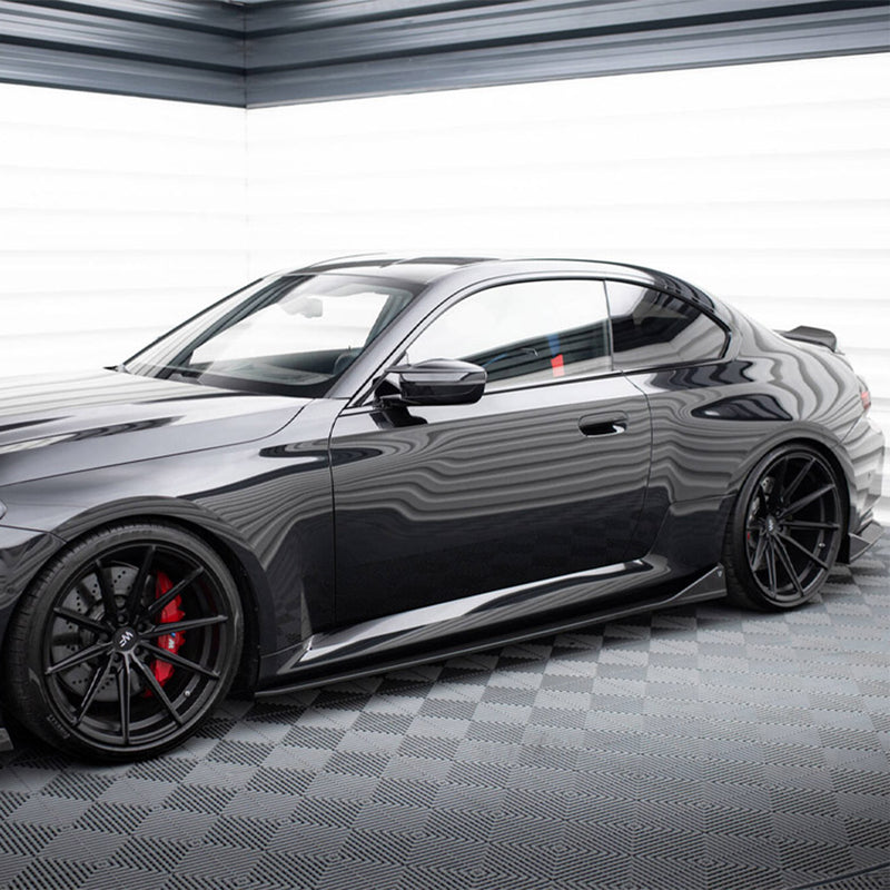 Maxton Design BMW G87 M2 Gloss Carbon Fibre Side Skirts