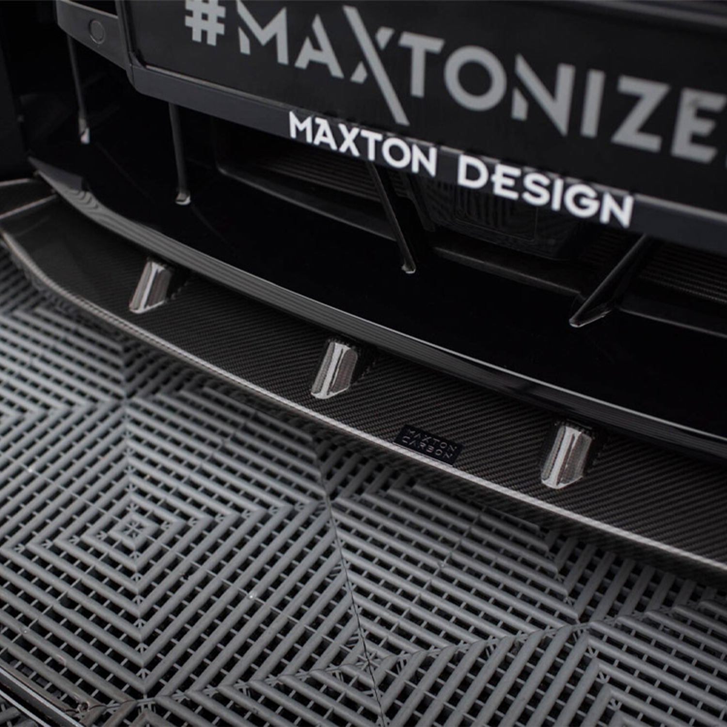 Maxton Design BMW G87 M2 V2 Carbon Fibre Front Splitter