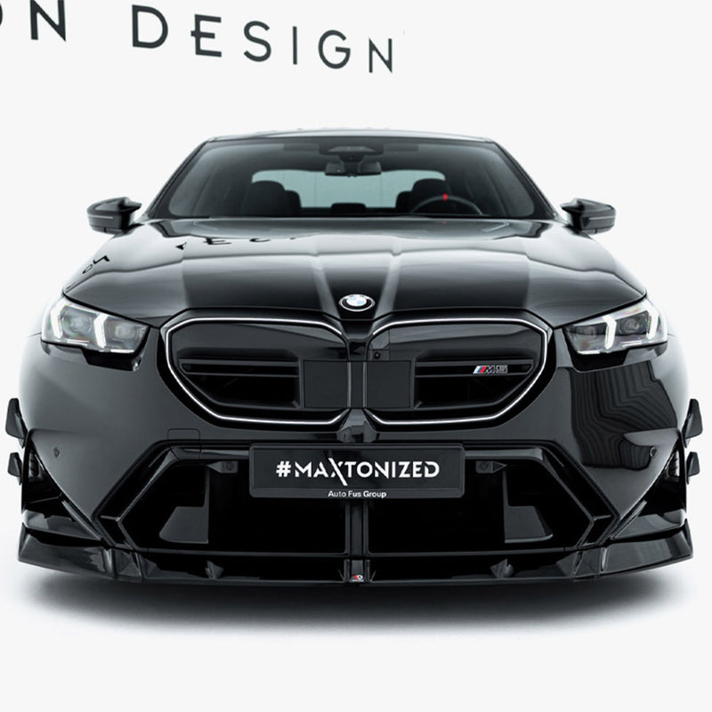 Maxton Design BMW G90 & G99 M5 V1 Gloss Black Front Splitter