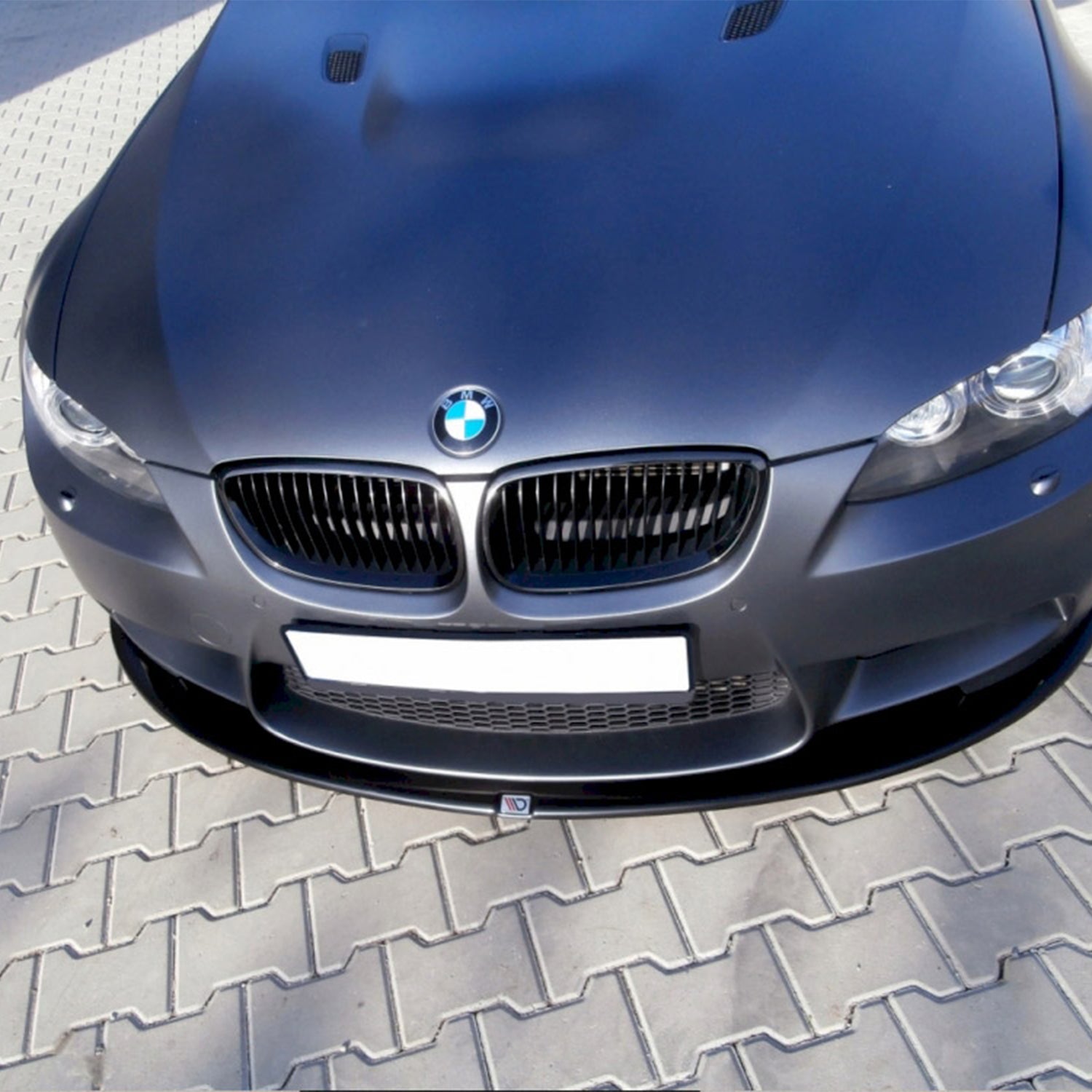 Maxton Design Gloss Black Front Splitter For BMW E92 & E93 M3