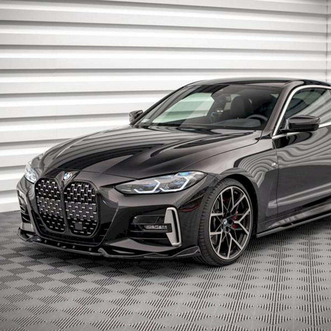 Maxton Design Gloss Black Front Splitter - BMW M440i & M440d