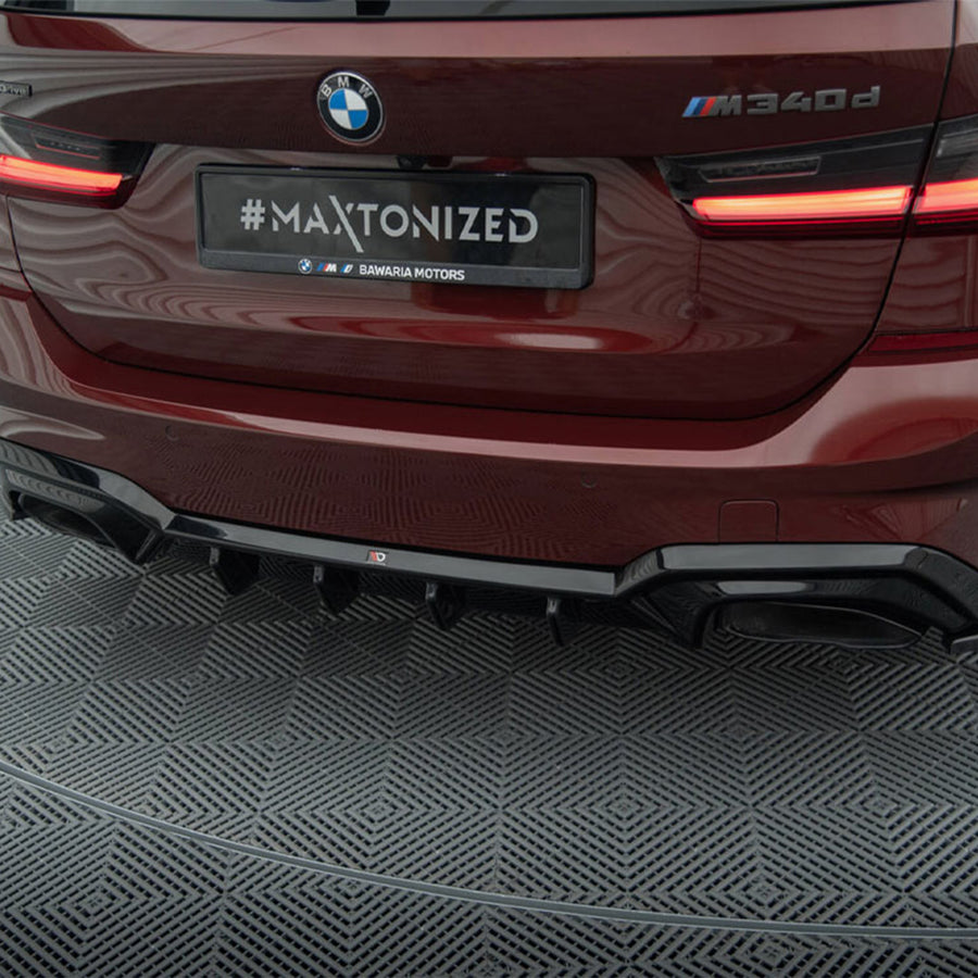 Maxton Design Gloss Black Rear Diffuser For BMW M340i & M340d