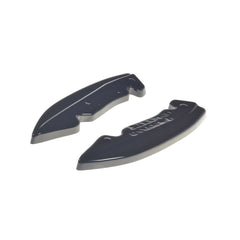 Maxton Design Tesla Model 3 V1 Rear Side Splitters In Gloss Black (2017-2023)