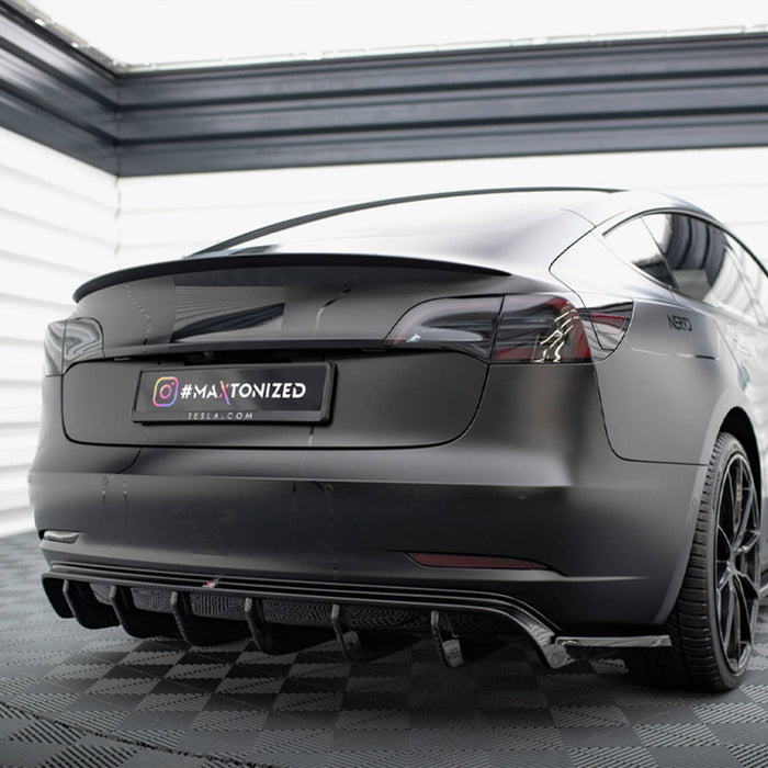 Rear Diffuser For Tesla Model 3 2017-2023