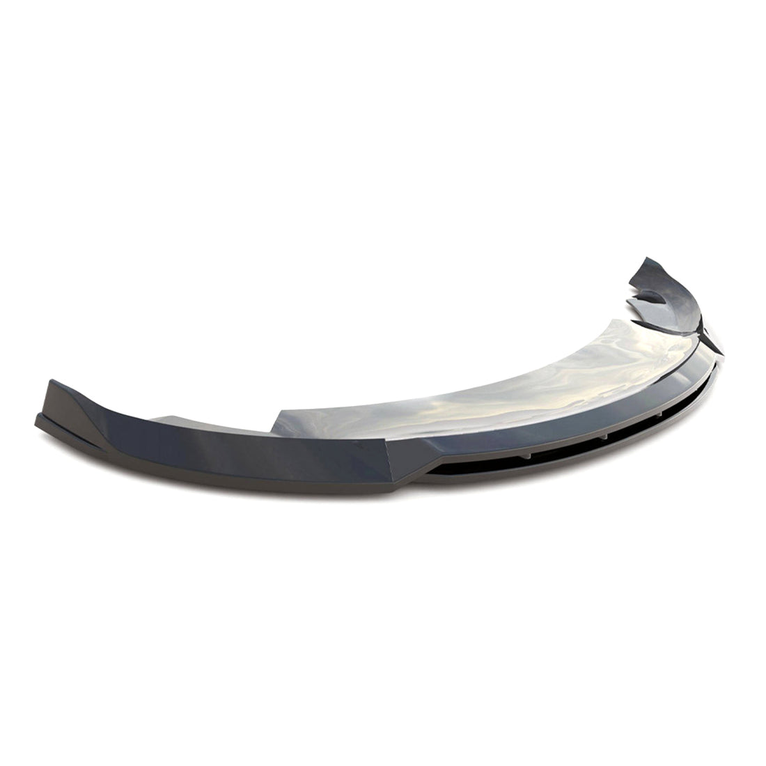 Maxton Design Tesla Model 3 V3 Front Splitter In Gloss Black