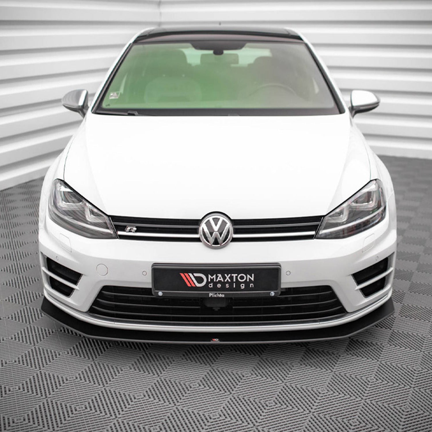 Maxton Design VW Golf R Mk7 V2 Street Pro Front Splitter