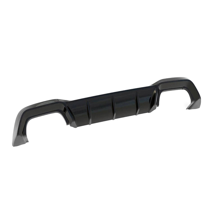 Maxton Design VW Golf R Mk8 V1 Gloss Black Rear Diffuser