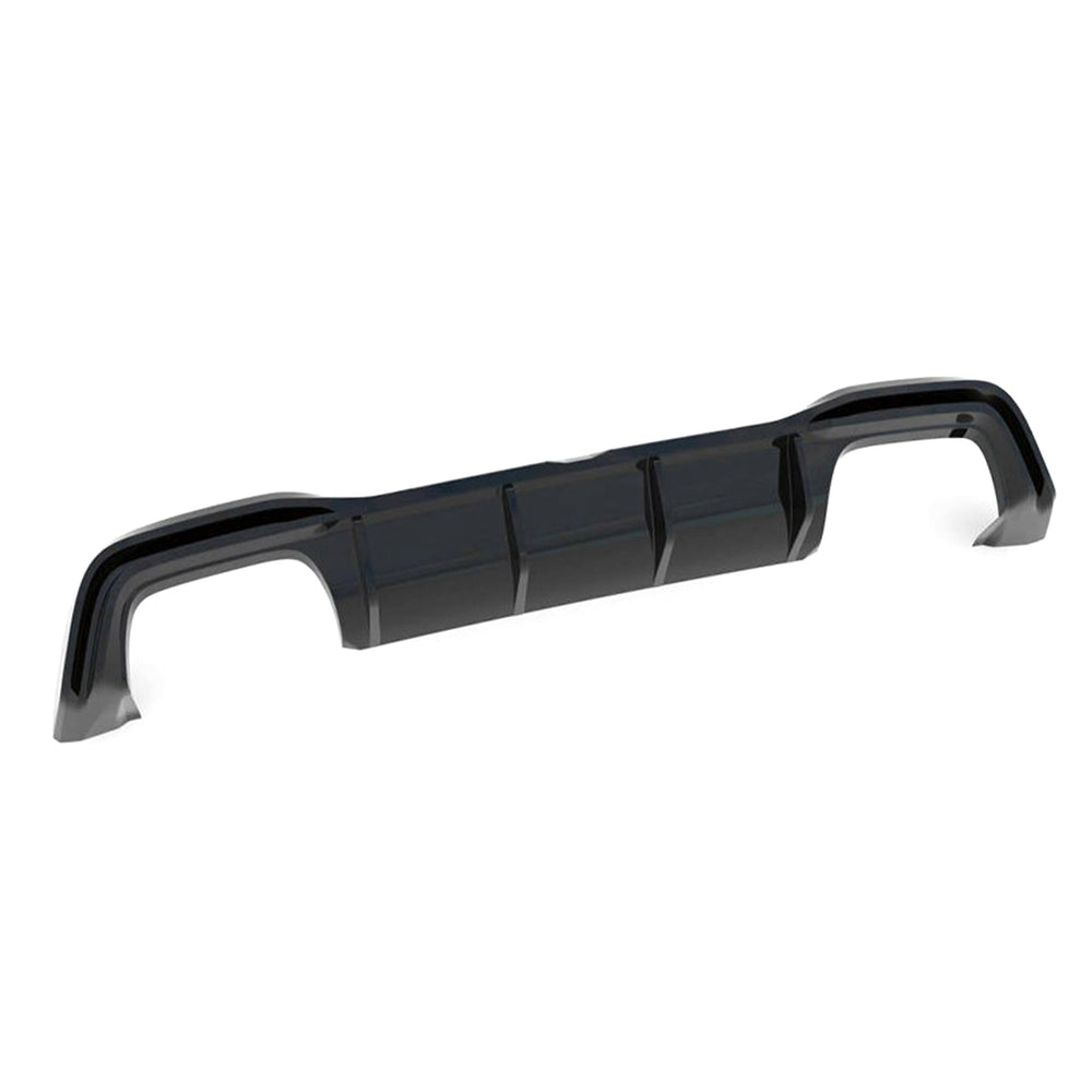 Maxton Design VW Golf R Mk8 V2 Gloss Black Rear Diffuser