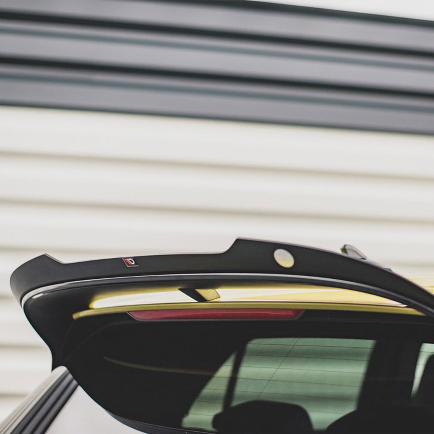 Maxton Design VW Golf R Performance V2 Gloss Black Spoiler Fitted