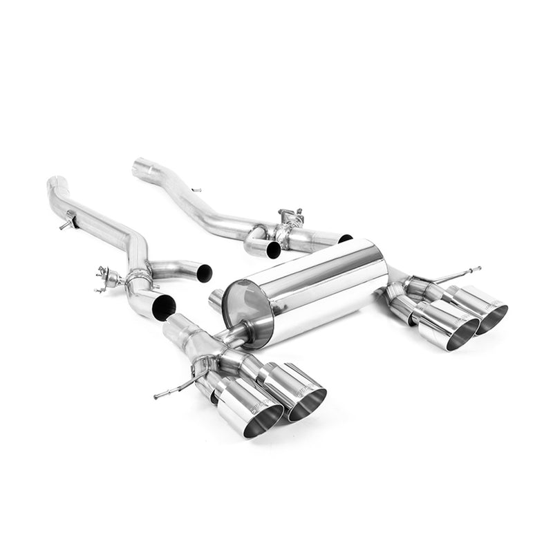 Milltek Sport Exhaust For BMW G87 M2 2023+ (OPF/GPF Model) With Chrome Tailpipes