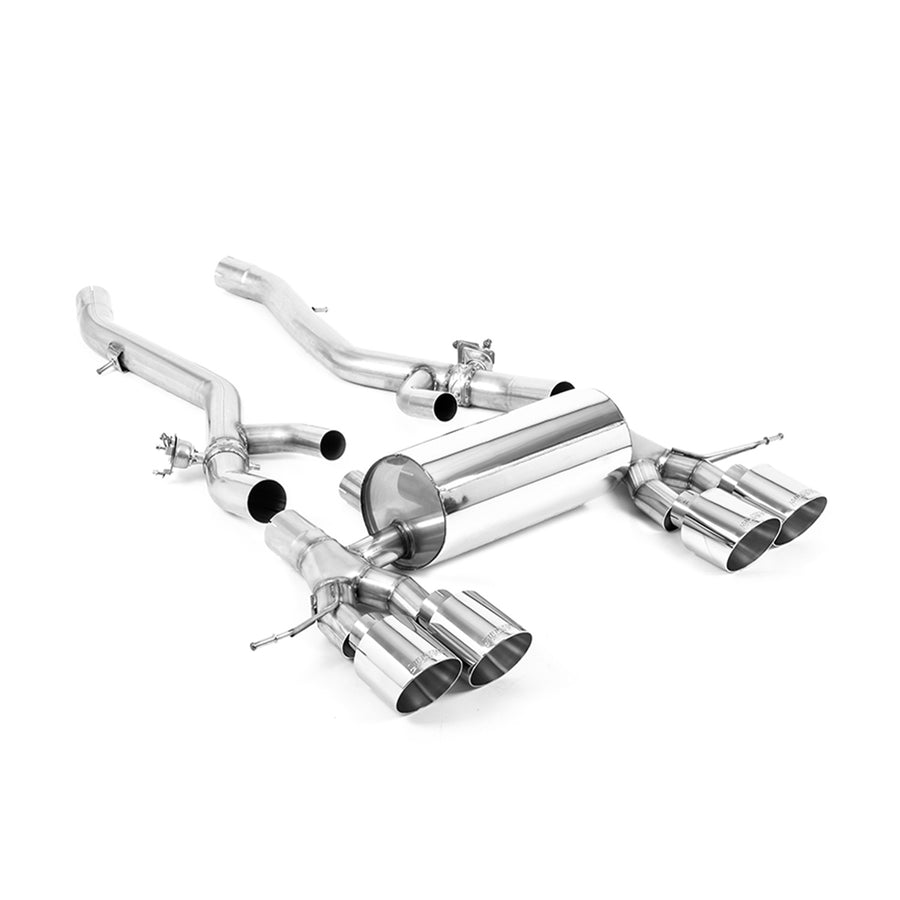 Milltek Sport Exhaust For BMW G87 M2 2023+ (OPF/GPF Model) With Chrome Tailpipes