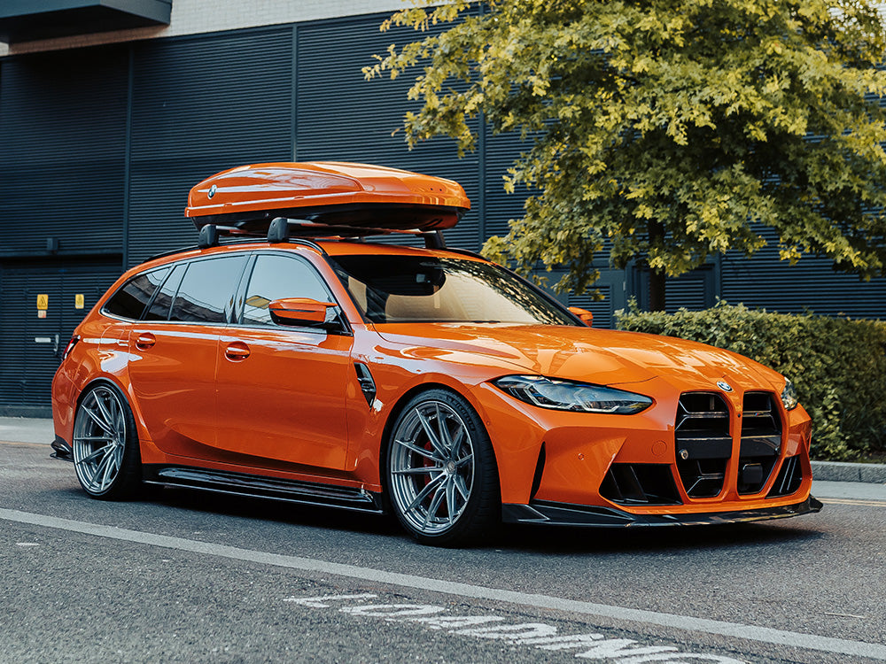 Modified BMW G81 M3 Touring In Individual Fire Orange