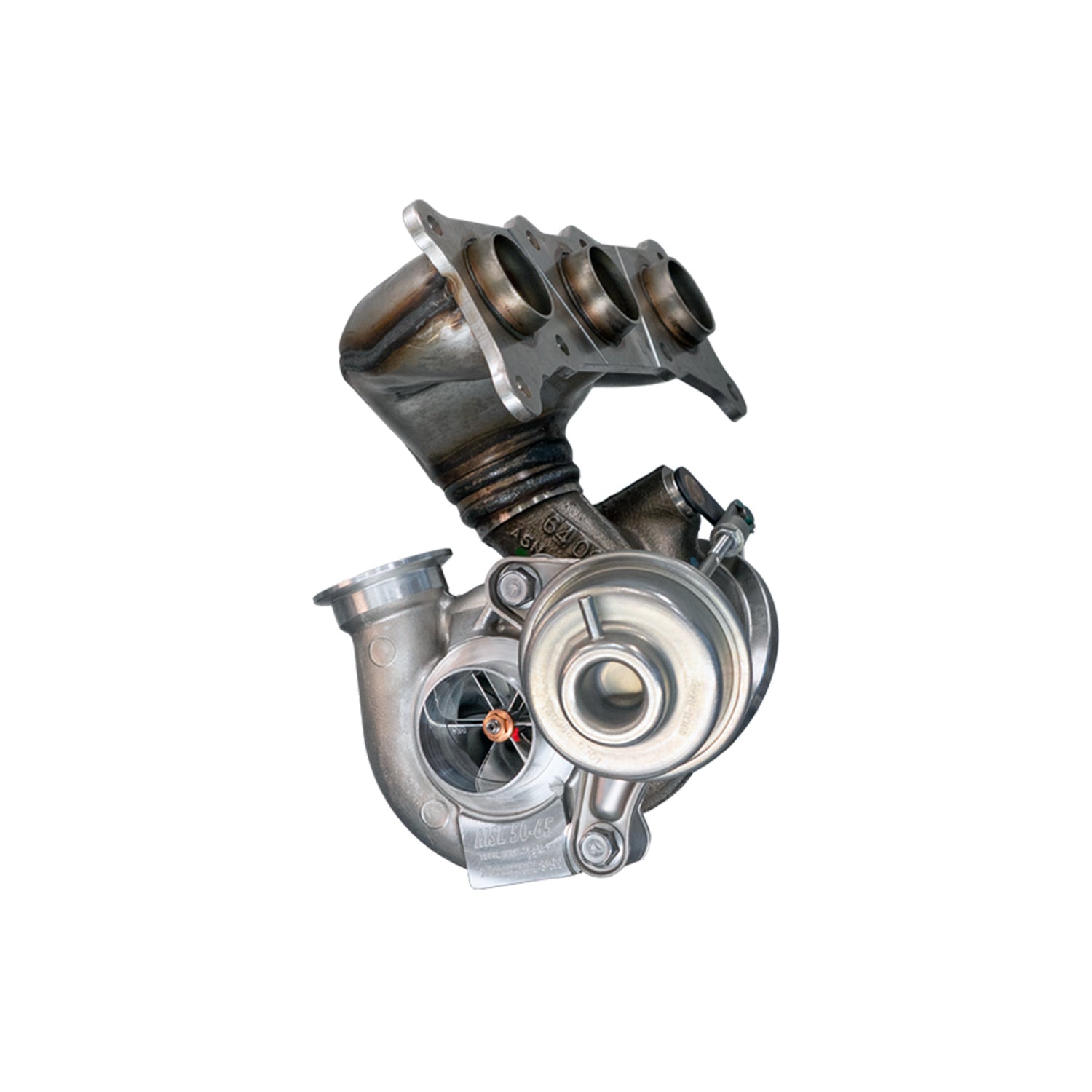 Mosselman BMW N54 Upgraded Stage 2 Turbochargers MSL50-65 For BMW 135i, 335i & Z4 35i/is