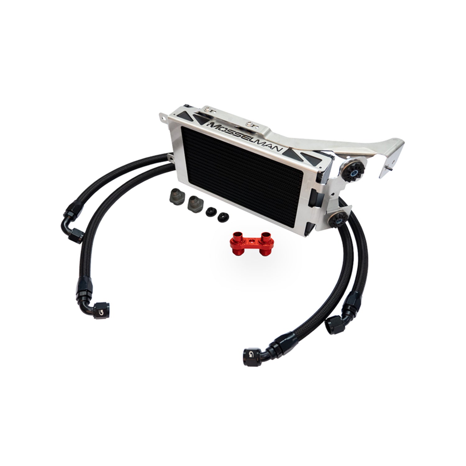 Mosselman Single Oil Cooler Kit For BMW E8X 1 Series