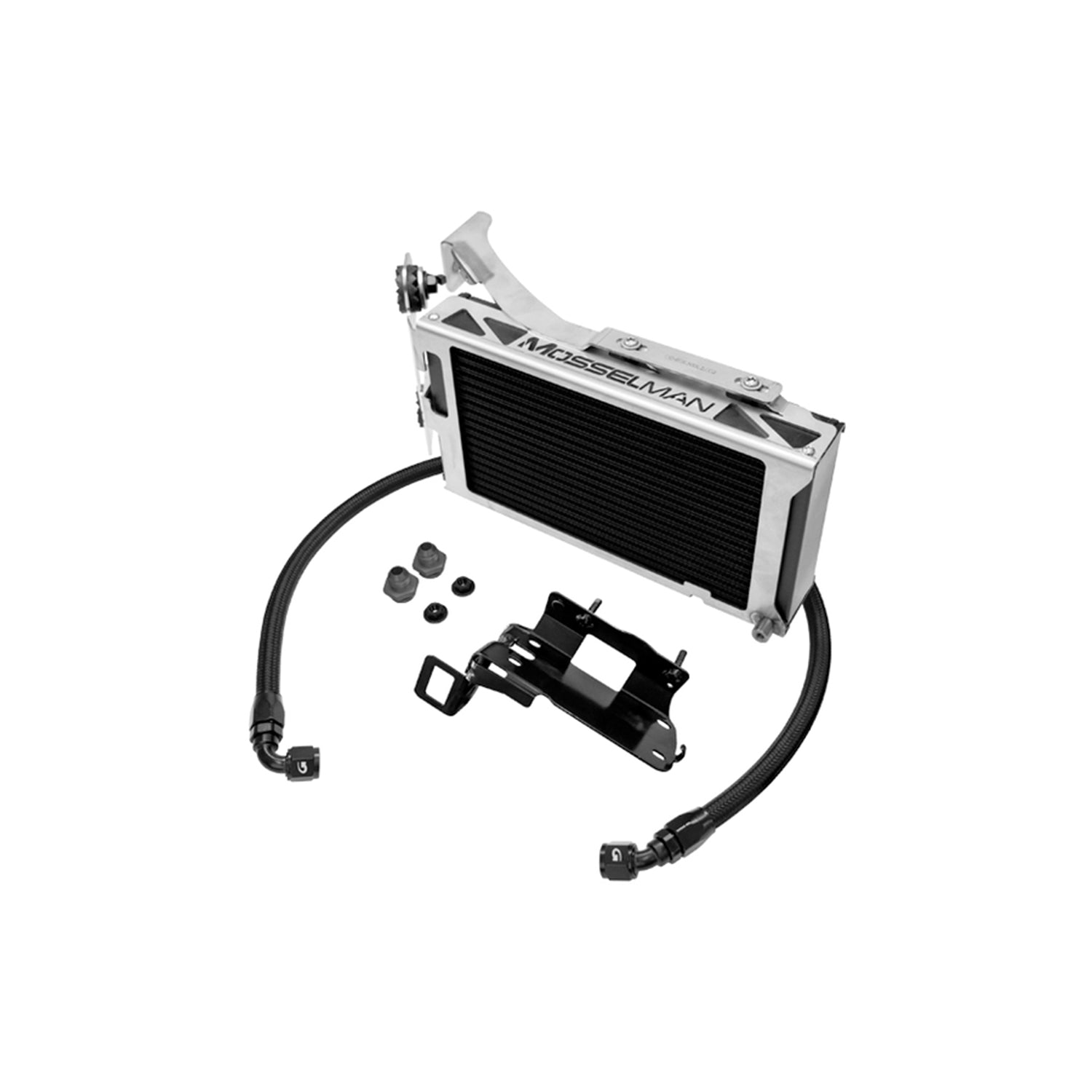 Mosselman Twin Oil Cooler Extension Kit For BMW E8X 1 Series