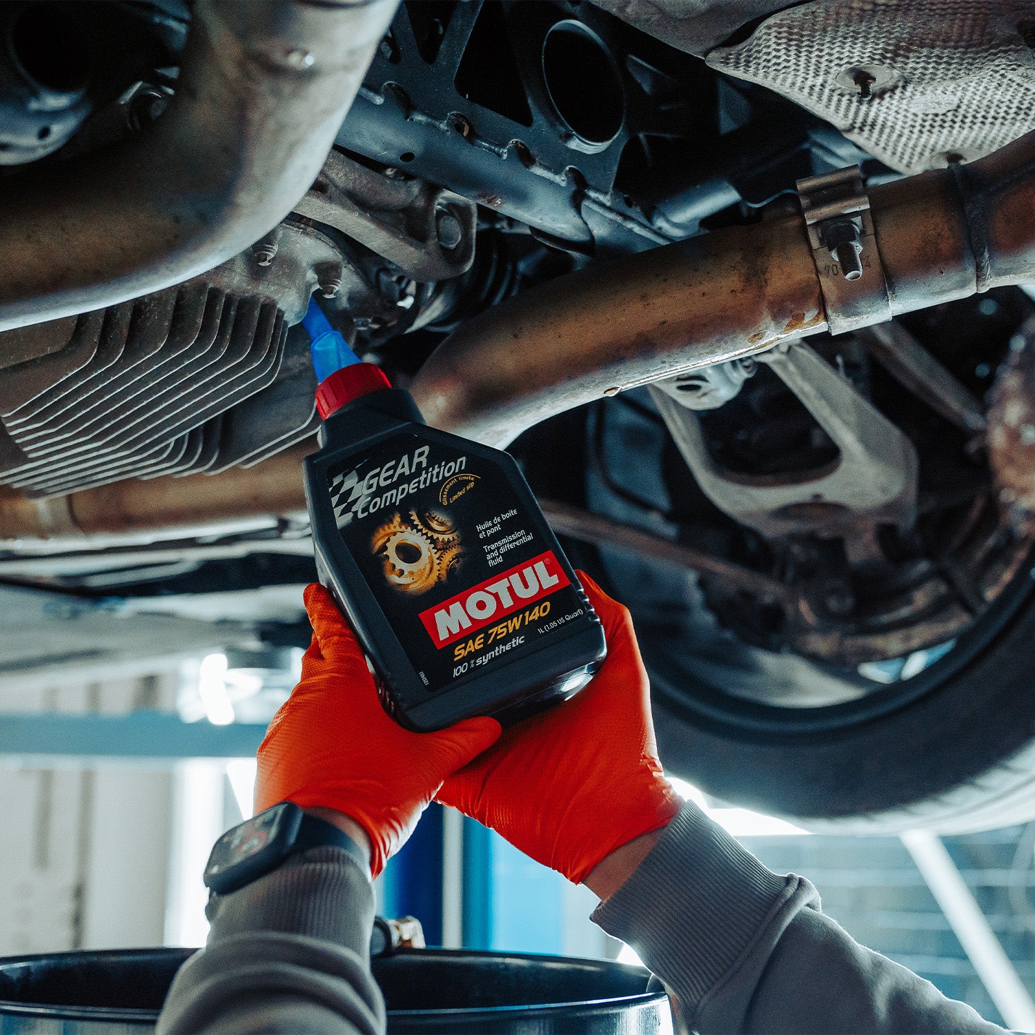 Motul Gear Competition 75W140 Limited Slip Differential (LSD) 100% Synthetic Transmission Oil