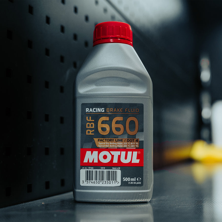 Motul RBF 660 Factory Line Fully Synthetic DOT 4 Racing Brake & Clutch Fluid