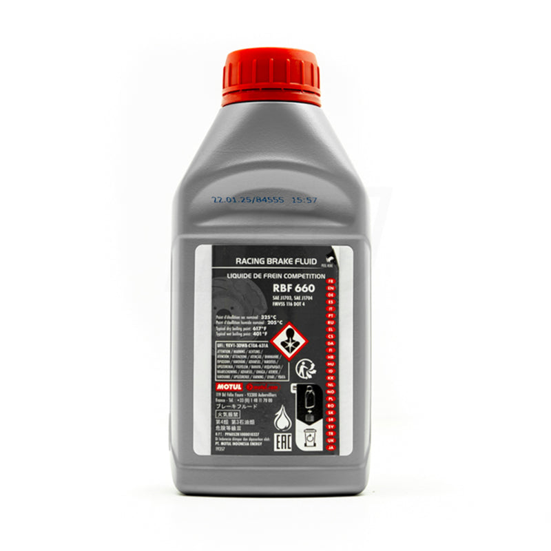 Motul RBF 660 Factory Line Fully Synthetic DOT 4 Racing Brake & Clutch Fluid