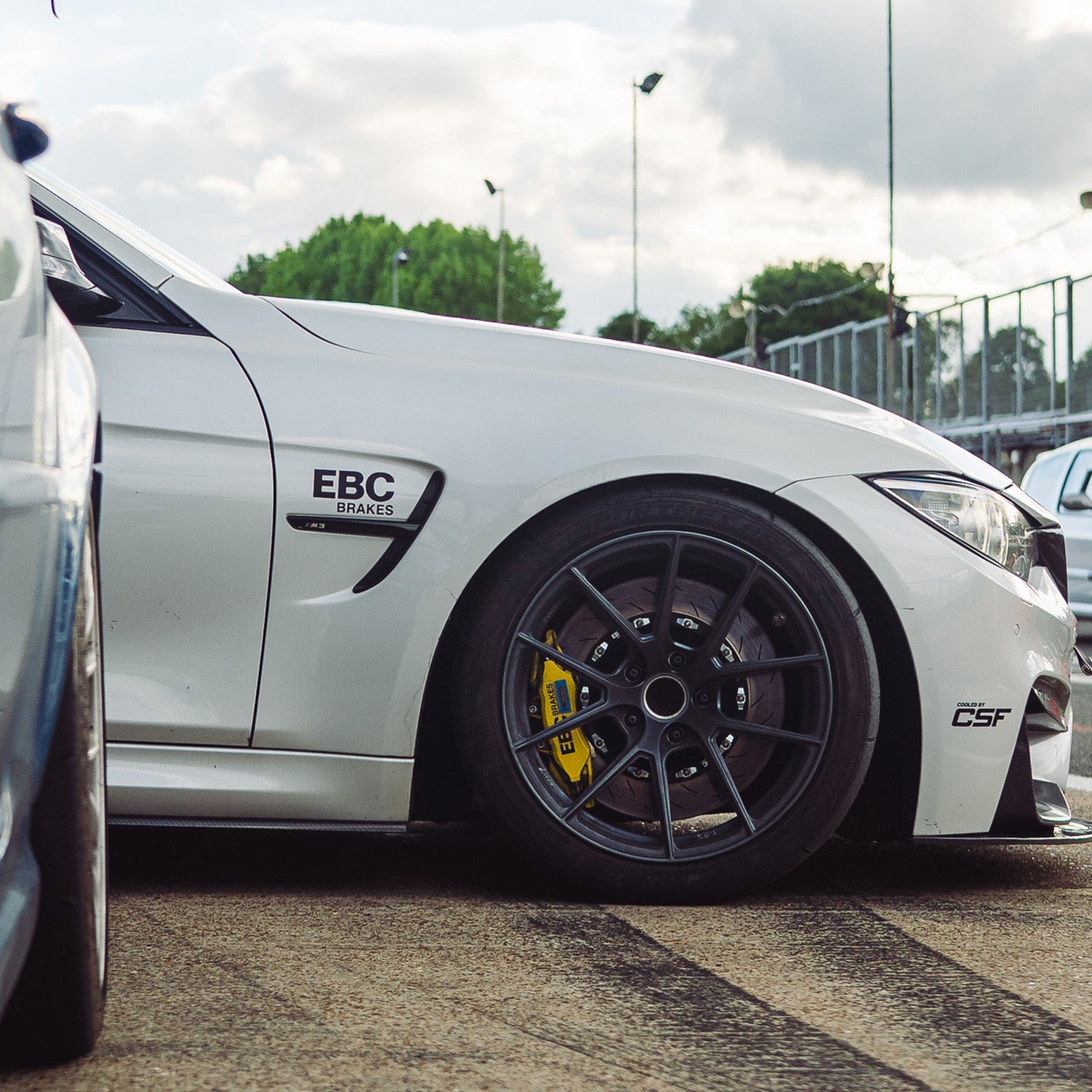 Nankang Front Tyres On White BMW