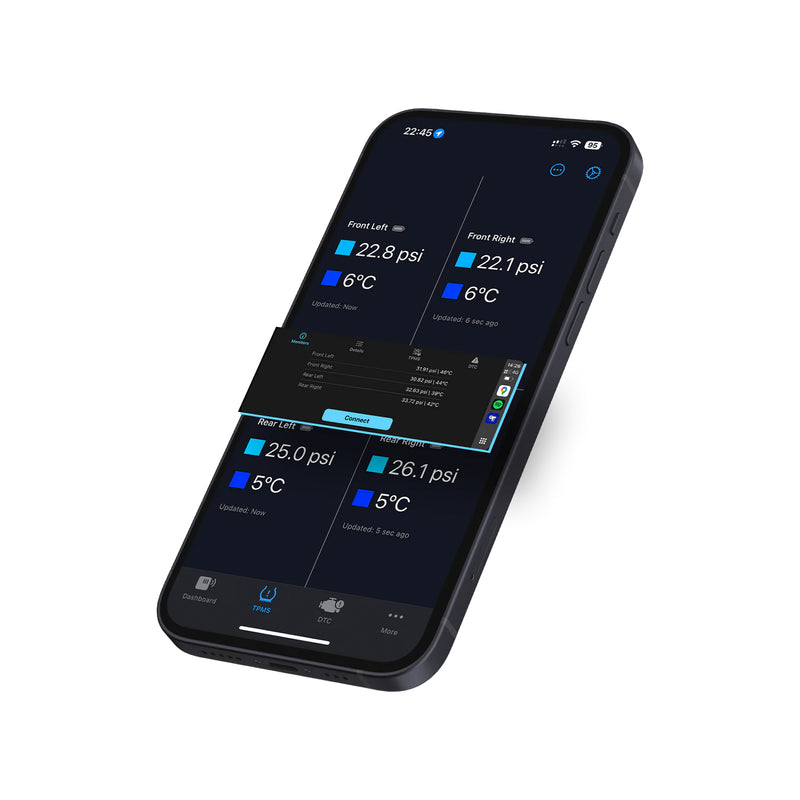 OnTrack Tire Pressure Monitoring Sensors (TPMS)