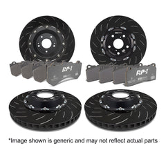 EBC Brakes BMW G87 M2, G80 M3, G82/G83 M4, G80 M3 CS, G80 M3 Competition, G82/G83 M4 CS, G82/G83 M4 Competition Racing RP-1 Brake Pad & Disc Kit P2DK063RP1