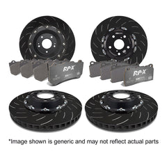 EBC Brakes BMW G87 M2, G80 M3, G82/G83 M4, G80 M3 CS, G80 M3 Competition, G82/G83 M4 CS, G82/G83 M4 Competition Racing RP-X Brake Pad & Disc Kit P2DK063RPX