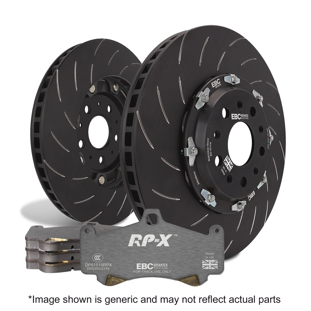 EBC Racing RP-X Front Brake Pads for BMW M2, M3, M4, M2 Competition, M3 CS, M3 Competition, M4 CS, M4 Competition – Part P2DK014RPX