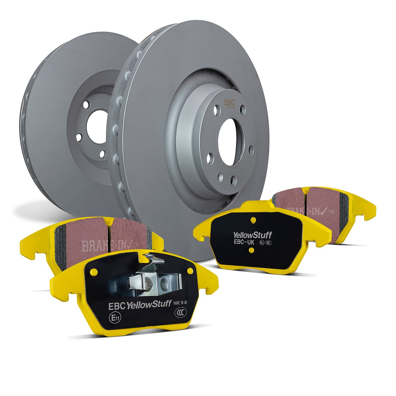EBC Brake Pad & Disc Kit PD03KF191 for BMW E90-E93 3 Series, E84 X1