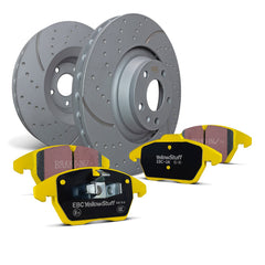 EBC Brakes BMW E81/E87 1 Series, E90-E93 3 Series Rear Brake Pad & Disc Kit PD13KR087