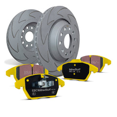 EBC Brakes BMW Alpina E46 B3 Rear Brake Pad & Disc Kit PD18KR029