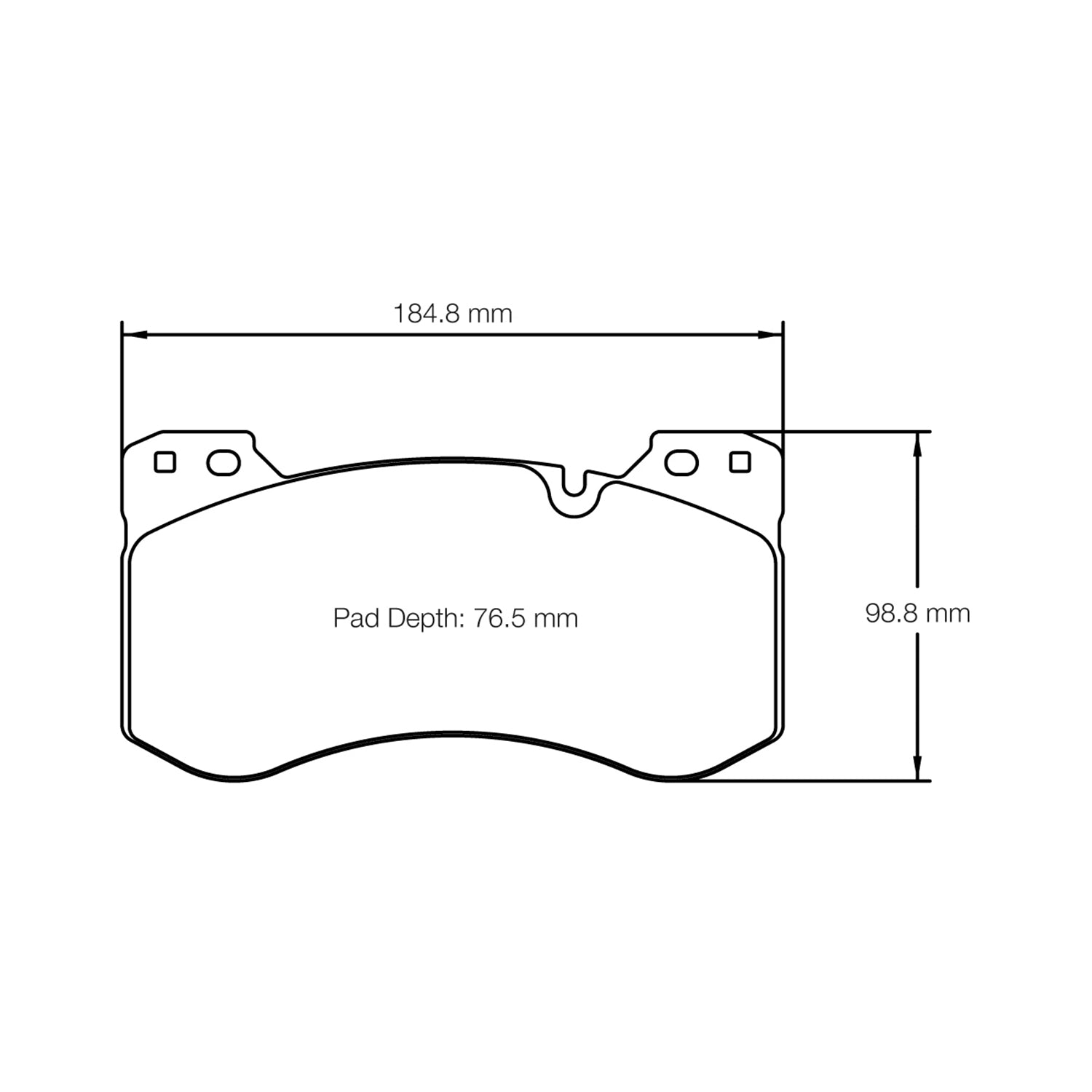 Pagid Racing RSL29 Front Brake Pads For BMW G87 M2, G80 M3 & G82 M4 S8302R29001