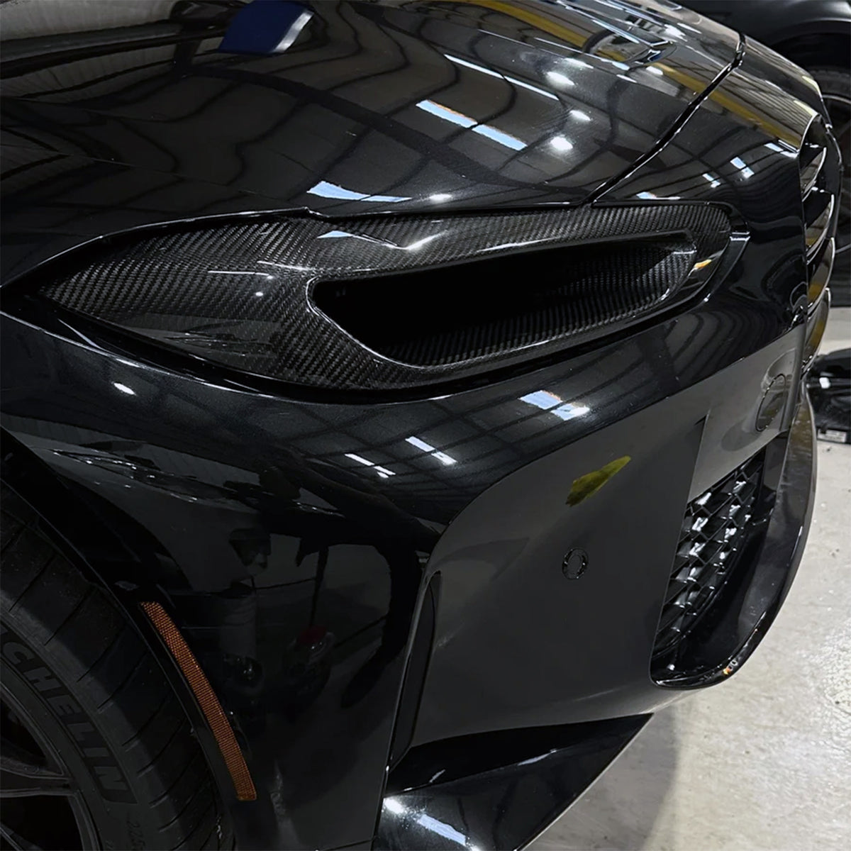 Project Gamma BMW G80 M3 & G82 M4 Carbon Headlight Intake
