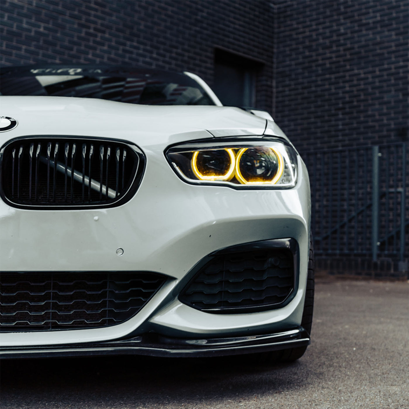 R44 BMW F20 1 Series CSL Yellow Daytime Running Lights LEDs