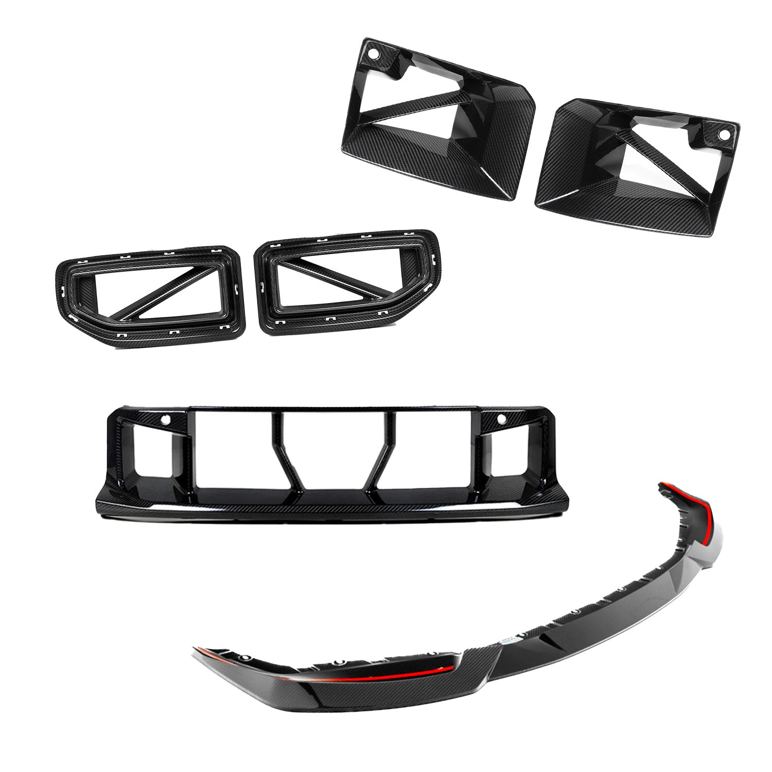 R44 BMW G87 M2 Carbon Fibre Front End Styling Kit