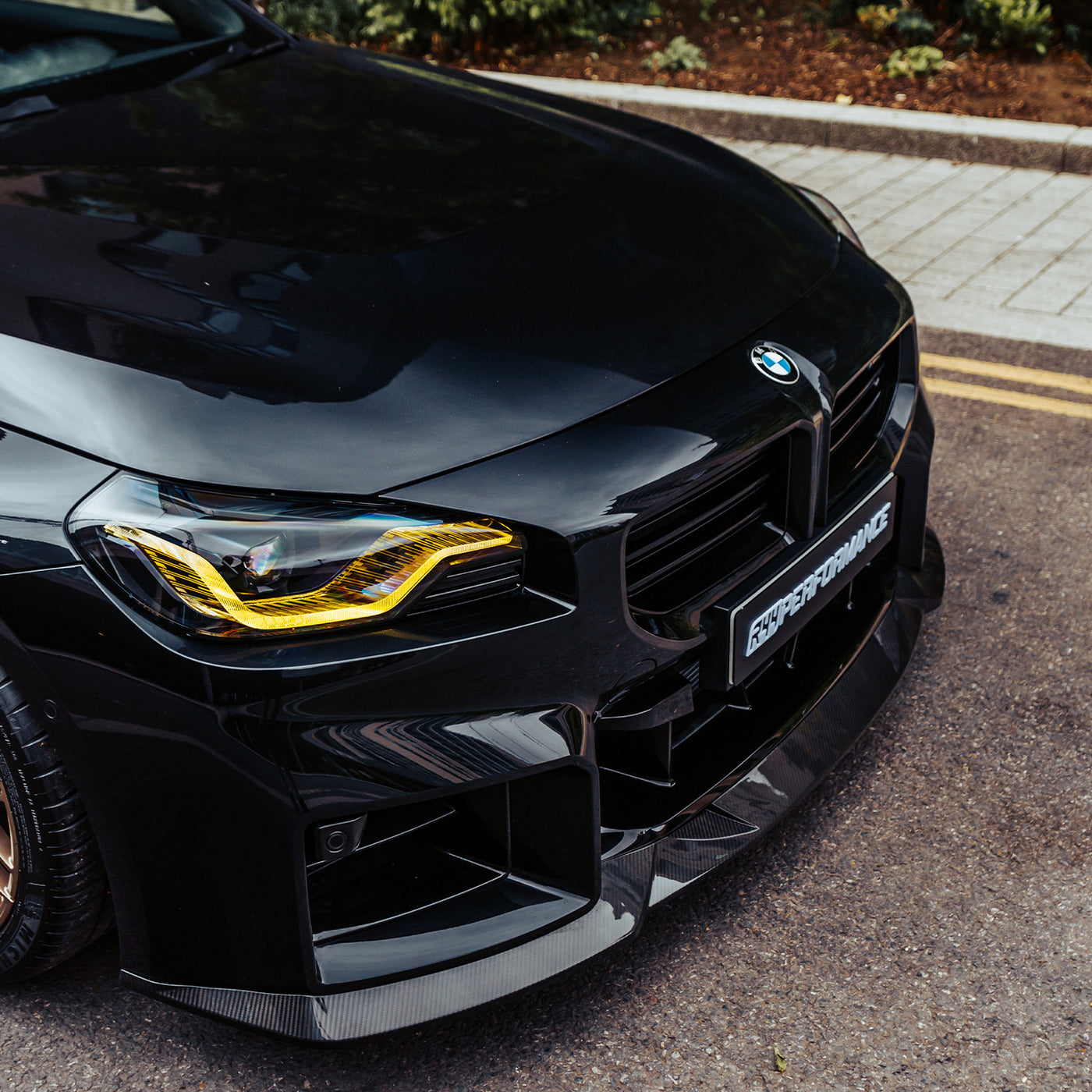 R44 BMW G87 M2 G42 2 Series Yellow Daytime Running Lights