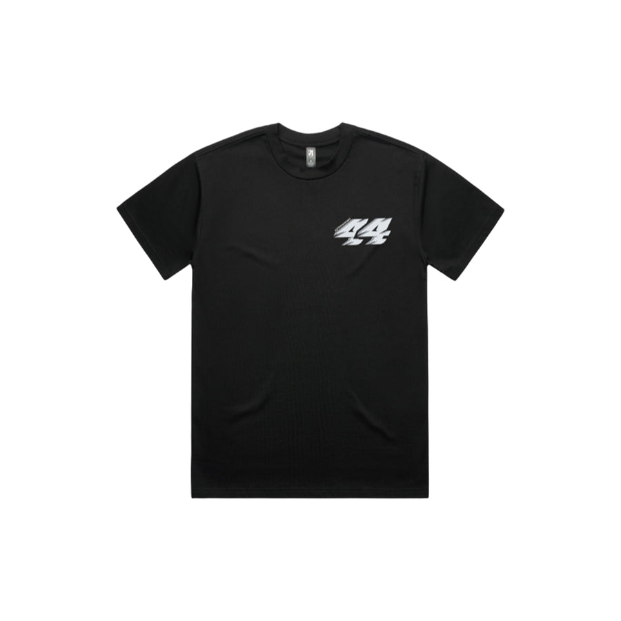 R44 Performance Los Angeles Tee In Black