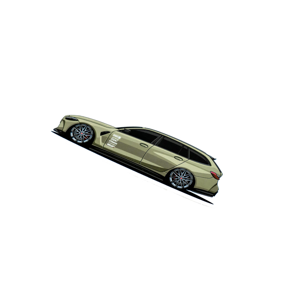 R44 Performance M3 Touring Sticker