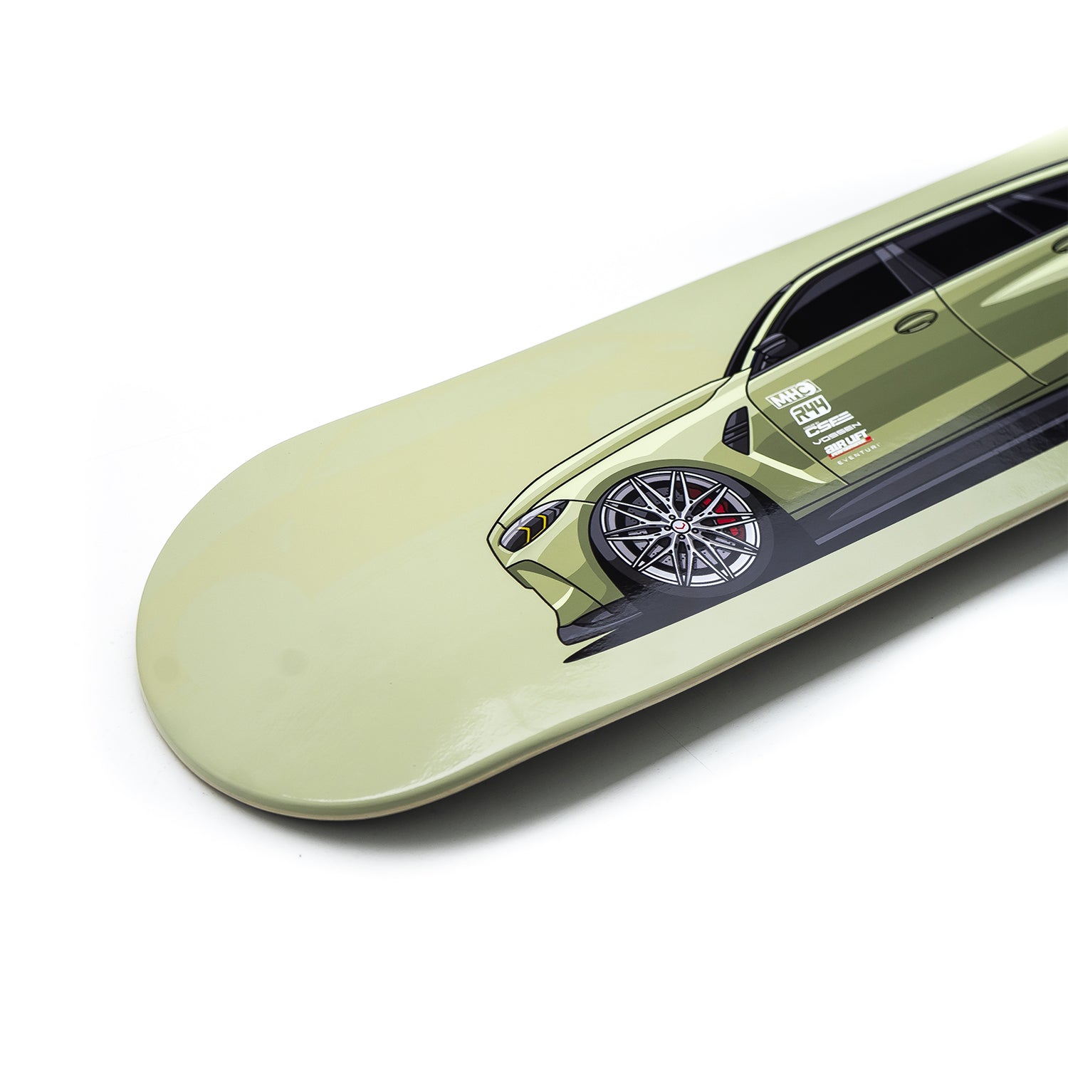 R44 Performance Skateboard Deck - BMW G81 M3 Touring Build (Khaki)