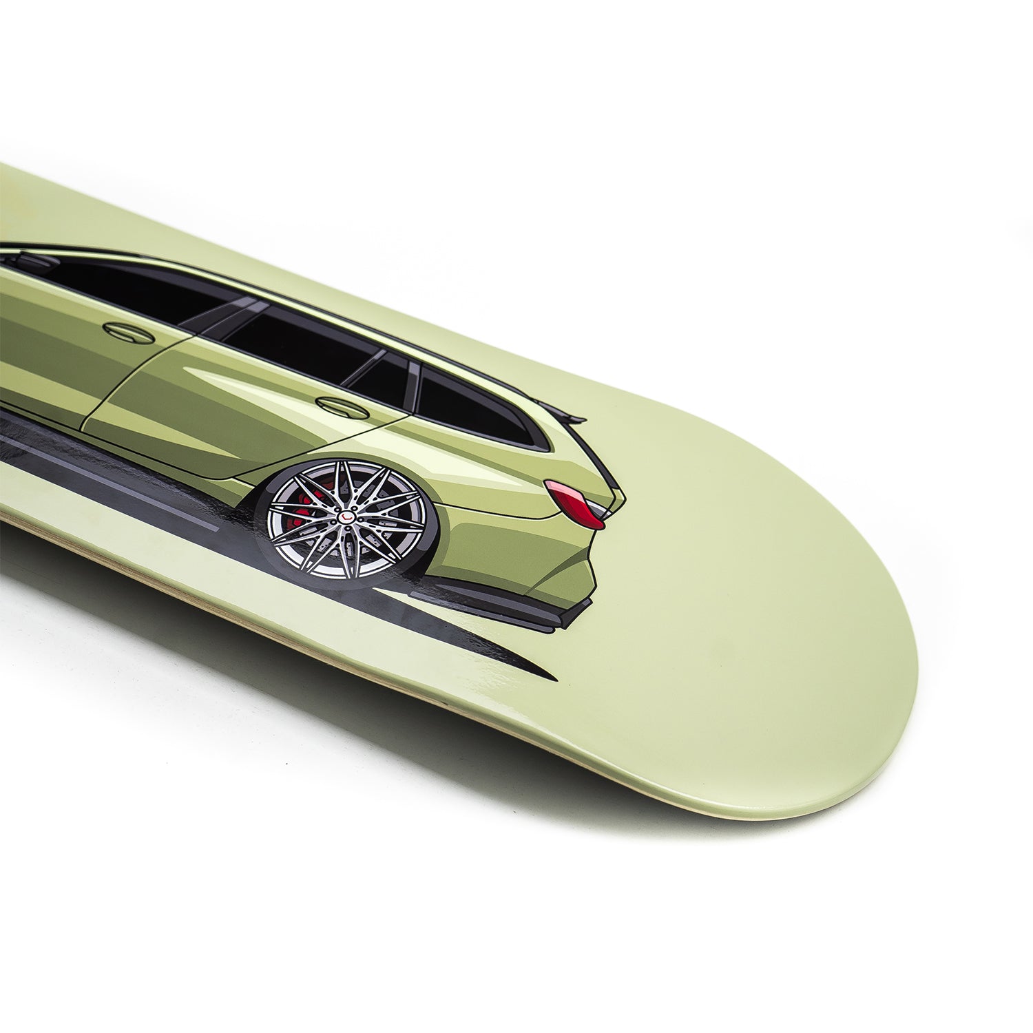 R44 Performance Skateboard Deck - BMW G81 M3 Touring Build (Khaki)