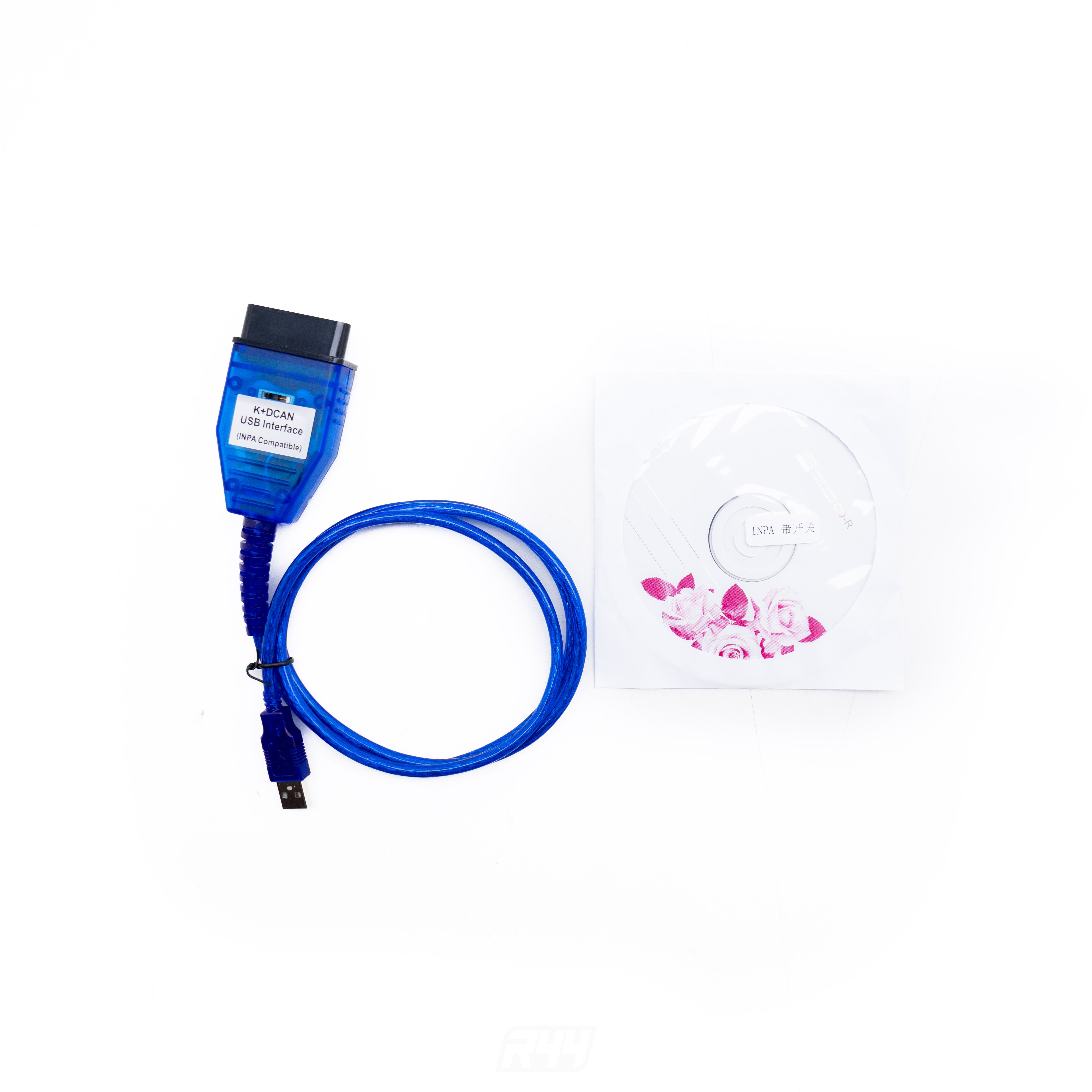 KDCAN K+D CAN Cable Kcan dcan Ediabas obd OBD2 OBDii Interface BMW