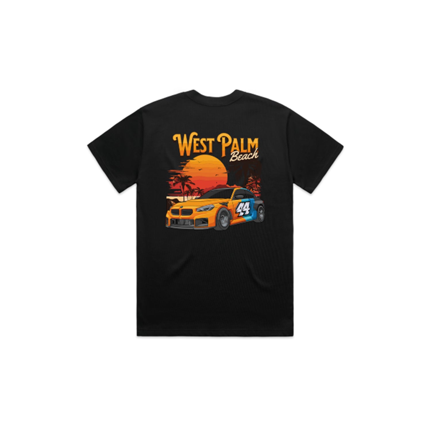 R44 Performance West Palm Beach T-Shirt In Black