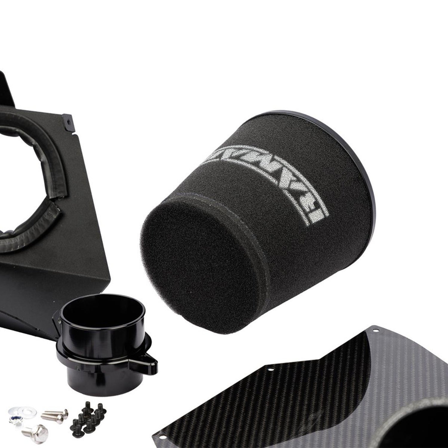 Ramair BMW N55 Performance Foam Intake Kit With Carbon Lid For BMW F20 135i, F22 235i, F87 M2 & more