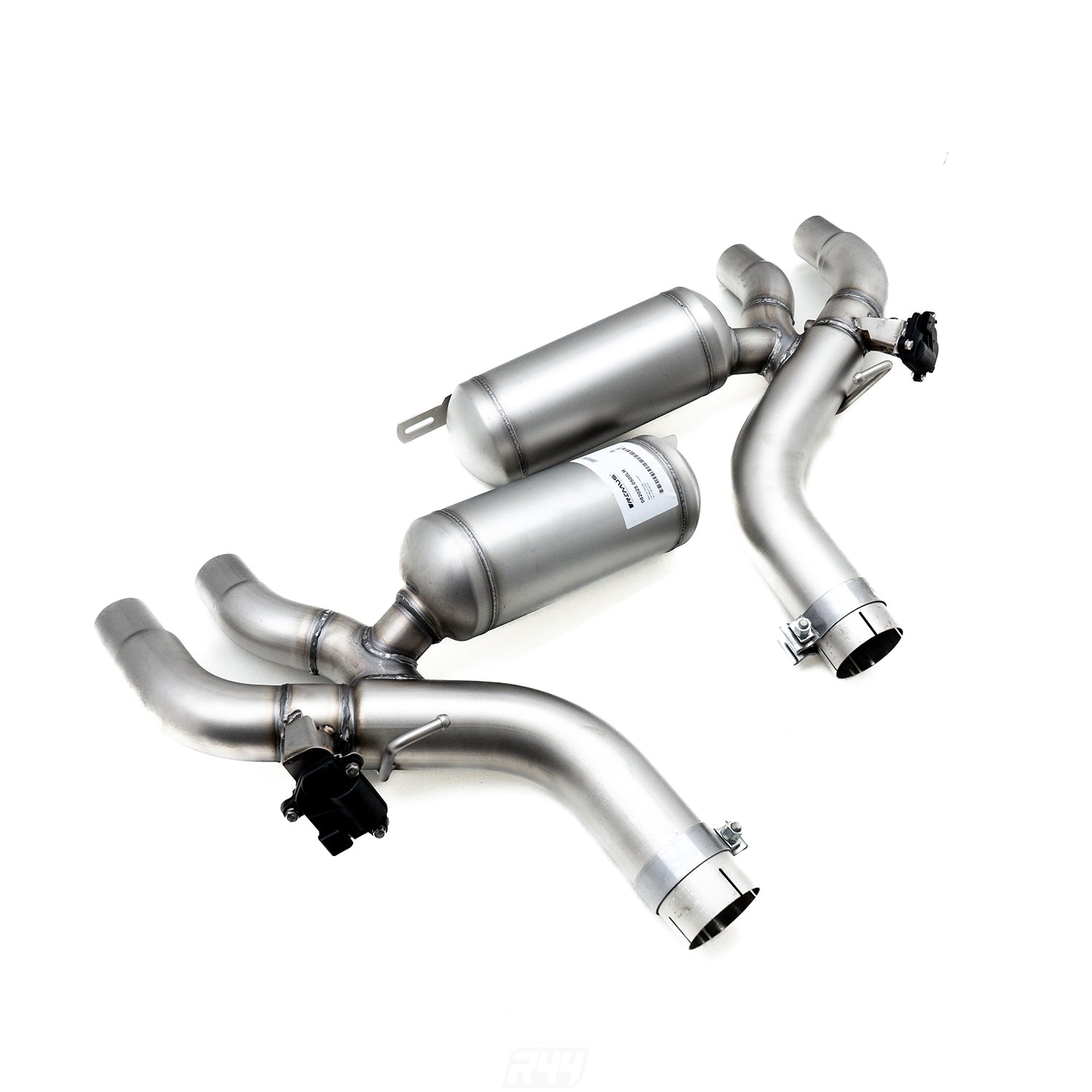 Remus BMW G90 & G99 M5 Axle Back Exhaust System On White Background