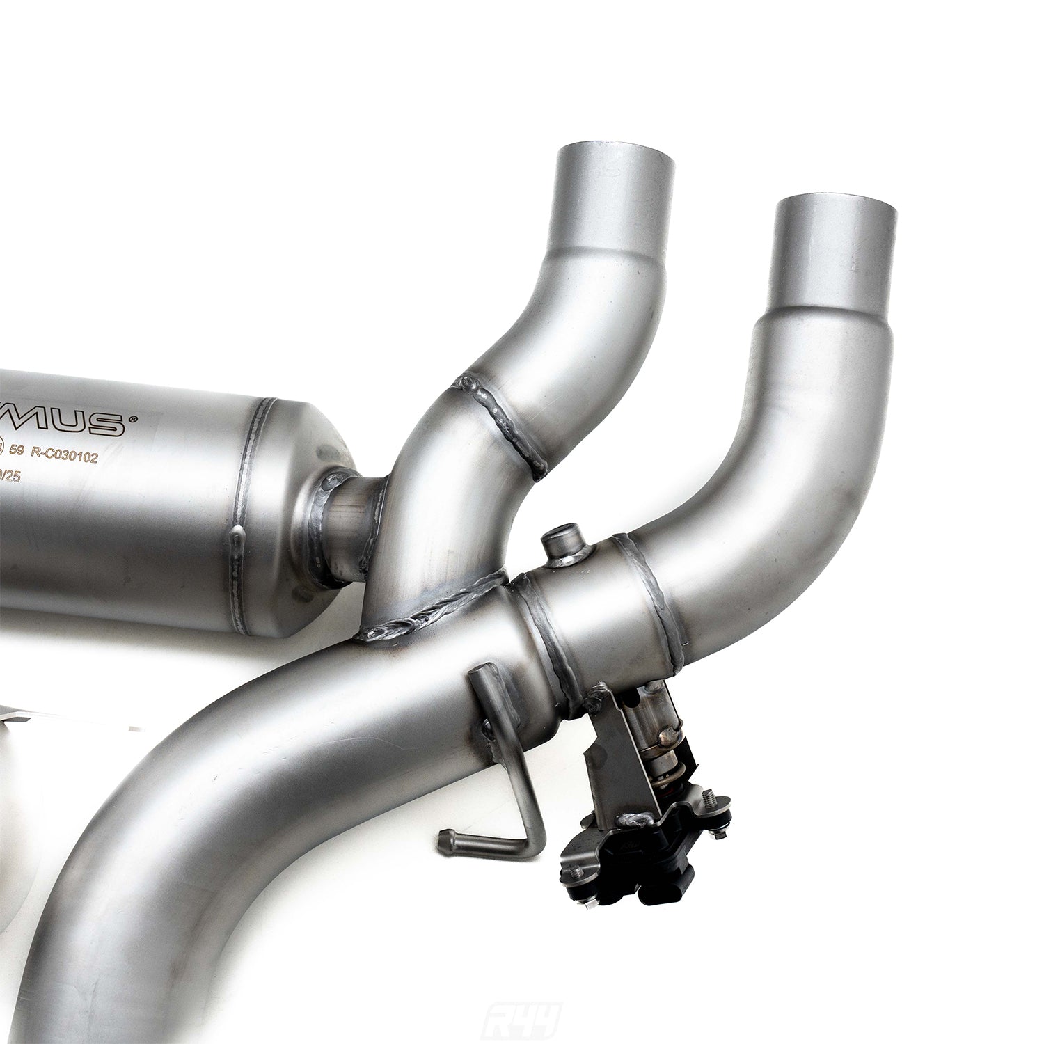 Remus BMW G90 & G99 M5 Axle Back Exhaust System On White Background