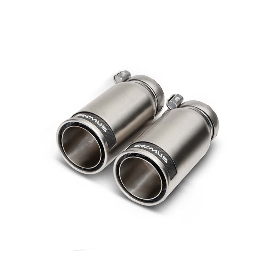 Remus Exhausts BMW G42 M240i RACING Axle Back Exhaust System With Straight Chrome & Carbon Tailpipes